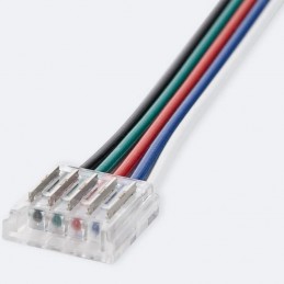 Connettore Rapido di Alimentazione per LED RGBW - Senza Saldature