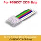 Connecteur LED COB 6 broches et SMD RGB+CCT pour multiprise 12 mm Connecteur LED COB 6 broches et SMD RGB+CCT pour multiprise 12 mm