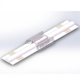 Connecteur rapide LED sans soudure - Bandes COB et SMD RVB