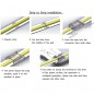 Connecteur rapide pour bandes LED RGB COB et SMD à 4 broches Connecteur rapide pour bandes LED RGB COB et SMD à 4 broches