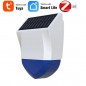 Tuya Smart Zigbee Buitenalarmsirene met zonnepaneel Tuya Smart Zigbee Buitenalarmsirene met zonnepaneel