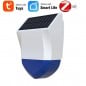 Tuya Smart Zigbee Outdoor Alarm Siren with Solar Panel