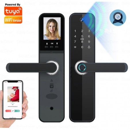 Cerradura Tuya con App, Huella y RFID - Máxima Seguridad