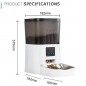 Mangeoire automatique pour animaux de compagnie Tuya Smart WiFi Mangeoire automatique pour animaux de compagnie Tuya Smart WiFi