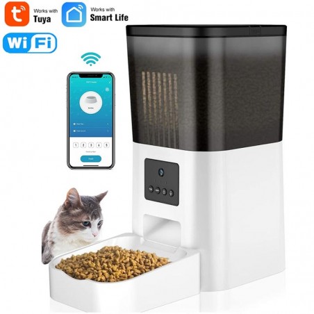 Comedero automático para mascotas Tuya Smart WiFi