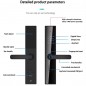 Tuya Serratura Automatica per Porta con Impronta Digitale Smart WiFi