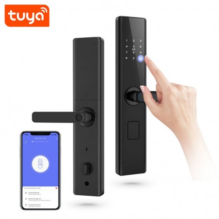 Serrure WiFi intelligente Tuya pour B&B et bureau | Télécommande