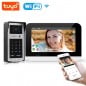 Kit d'interphone vidéo WiFi intelligent Tuya avec caméra et moniteur 7 pouces Kit d'interphone vidéo WiFi intelligent Tuya avec caméra et moniteur 7 pouces