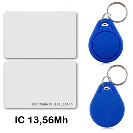 Carte e Tag IC 13,56Mhz di Prossimità per Sistemi di Controllo Accessi