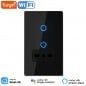 Tuya Interruttore Touch WiFi - 1 o 2 Pulsanti con Presa Italiana