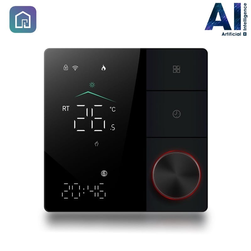 Beca BHT-18GBLW-AI Smart WiFi Thermostat with Artificial Intelligence