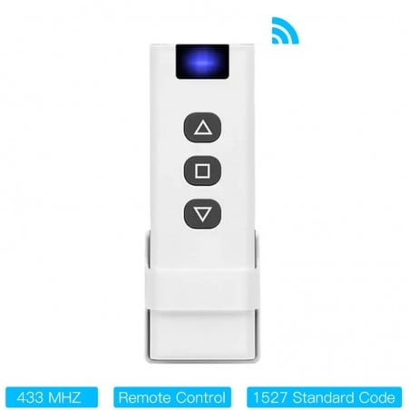 Tuya RF433 Control Remoto con 3 Botones | Control Remoto para Cortinas Eléctricas