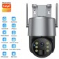 Tuya Telecamera Motorizzata Smart Wi-Fi da 3MP IP65 con Pannello Solare Tuya Telecamera Motorizzata Smart Wi-Fi da 3MP IP65 con Pannello Solare
