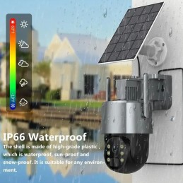 Solar-PTZ-Kamera für den Außenbereich – Steuerung über die Tuya Smart App