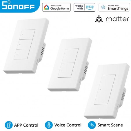 Sonoff M5-120W Wall Switch - Matter Compatible Smart Home