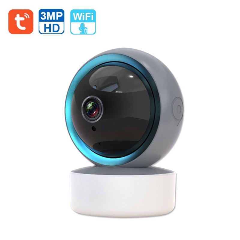 Tuya Telecamera di Sicurezza Panoramica da Interno Smart WiFi