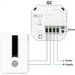 Beca BHT-009GCLW-AI Smarter WLAN-Thermostat mit künstlicher Intelligenz