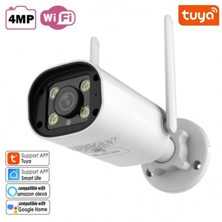 Tuya Smart WIFI Waterproof Camera with Integrated PIR Sensor