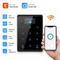 Contrôle d'accès WiFi intelligent Tuya IP66 avec clavier tactile et écran
