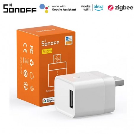 Adaptateur intelligent Micro USB Zigbee Sonoff - Domotique
