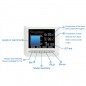 Tuya RF433 Kabelloses Wasserstandmessset mit Display und Steckdose