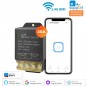 Módulo de relé inteligente de 1 canal WiFi de alta potencia 30A Compatible con eWeLink
