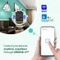 Modulo Relè a 1 Canale Smart WiFi ad Alta Potenza 30A Compatibile con eWeLink Modulo Relè a 1 Canale Smart WiFi ad Alta Potenza 30A Compatibile con eWeLink