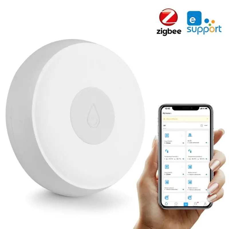Intelligenter ZigBee-Hochwassersensor, kompatibel mit eWeLink