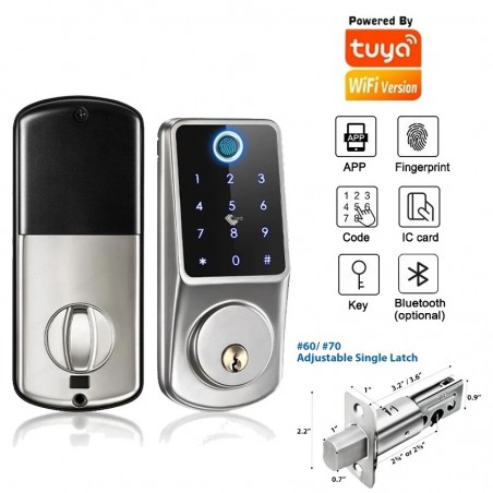 Serratura Automatica Tuya Smart App - Sicurezza Domestica Intelligente