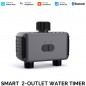 Vanne de contrôle d'arrosage automatique Tuya Smart Bluetooth 2 zones Vanne de contrôle d'arrosage automatique Tuya Smart Bluetooth 2 zones