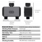 Vanne de contrôle d'arrosage automatique Tuya Smart Bluetooth 2 zones Vanne de contrôle d'arrosage automatique Tuya Smart Bluetooth 2 zones