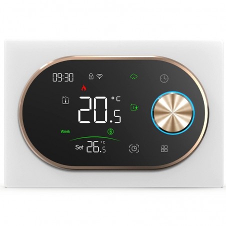 Smarter Zigbee-Thermostat für Heizkessel – App- und Sprachsteuerung | Expert4House