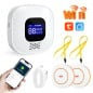 Sistema de alarma buscapersonas WiFi inteligente Tuya para asistencia con SOS Sistema de alarma buscapersonas WiFi inteligente Tuya para asistencia con SOS