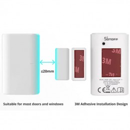 Sonoff SNZB-04P Sensor de puertas y ventanas - Control inteligente Zigbee