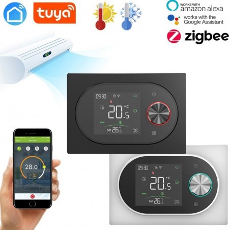 Slimme Zigbee thermostaat Beca BAC-9000ALZB | 2-pijps FanCoil-bediening
