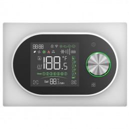 Termostato inteligente Zigbee Beca BAC-9000ALZB | Control FanCoil de 2 Tubos