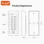 Tuya Tastiera Esterna Smart WiFi per Controllo Accessi IP66 con Lettore Carte
