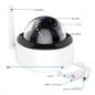 Tuya Ultra HD Smart WiFi Dual Band 2.4G en 5G Dome-bewakingscamera Tuya Ultra HD Smart WiFi Dual Band 2.4G en 5G Dome-bewakingscamera