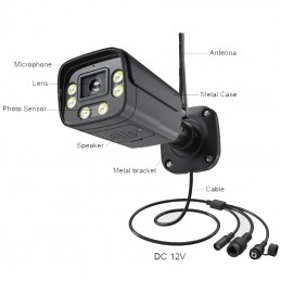 Tuya Smart WiFi en bedrade bewakingscamera 4MP en 6MP