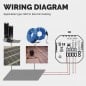 Beca BHT-7000GBLW WiFi Thermostaat met Knop Beca BHT-7000GBLW WiFi Thermostaat met Knop
