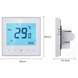 Beca Smart WiFi programmeerbare thermostaat - verwarmingsregeling