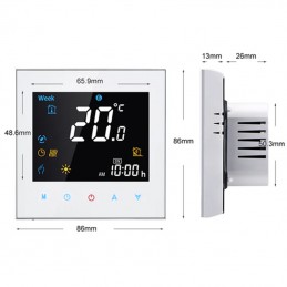 Beca BHT-3000GBLW Thermostat | WiFi Control Underfloor Heating