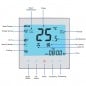 Beca BAC-1000ELW Fan Coil Smart WiFi-Thermostat Beca BAC-1000ELW Fan Coil Smart WiFi-Thermostat