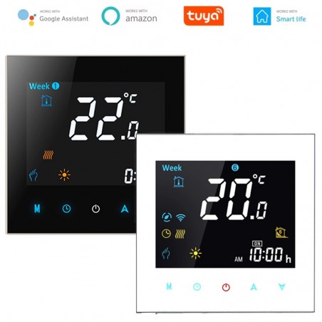 Termostato Beca BHT-3000GBLW | Calefacción por suelo radiante con control WiFi