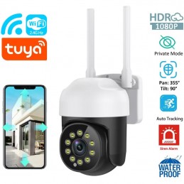 Mini Caméra Wifi Intelligente étanche Tuya 5X PTZ