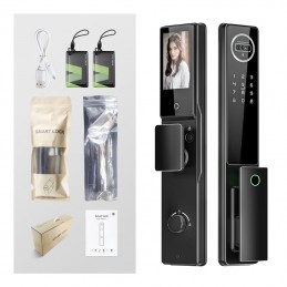 Serratura Smart WiFi 6-in-1 con Telecamera, Face ID e Citofono