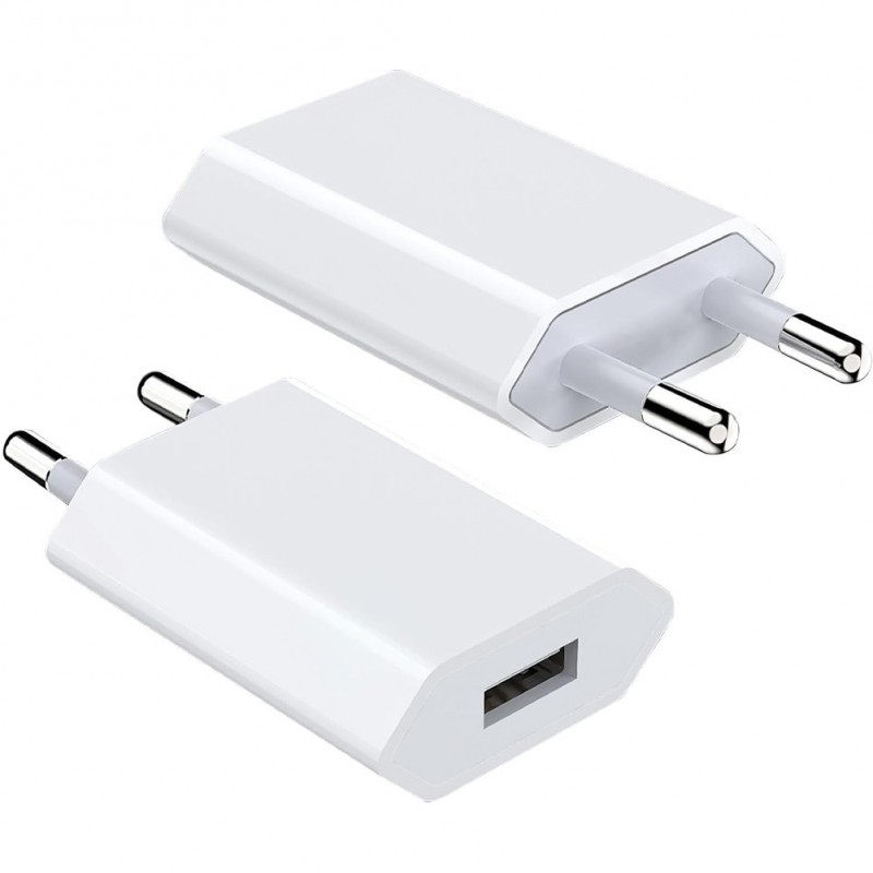 Adattatore di Alimentazione USB 5V 1A per Presa di Corrente Adattatore di Alimentazione USB 5V 1A per Presa di Corrente