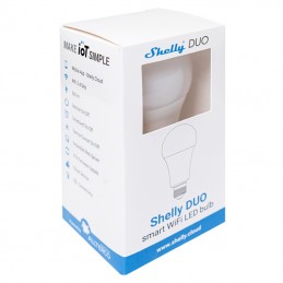Bombilla Shelly Duo Smart Led WiFi funciona con Alexa y Google