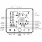 Thermostat WiFi intelligent Beca BAC-1000EMLW avec modulation de ventilateur 0-10 V et contrôle de vanne Thermostat WiFi intelligent Beca BAC-1000EMLW avec modulation de ventilateur 0-10 V et contrôle de vanne