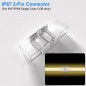 Waterdichte snelkoppeling voor 2-pins COB- en SMD LED-strips Waterdichte snelkoppeling voor 2-pins COB- en SMD LED-strips